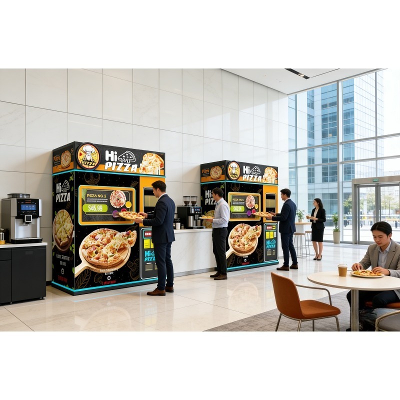 Commercial Vending Machine - Distributore Automatico di Pizza Fresca e