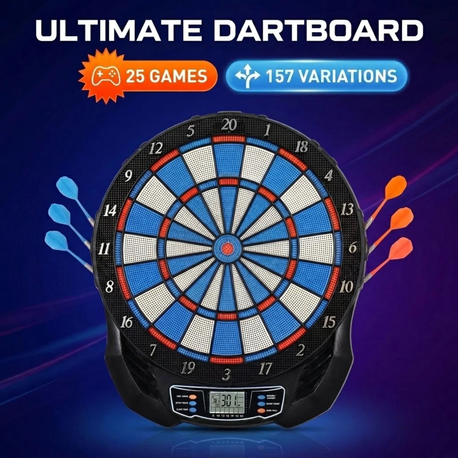 DartVibe Tavola da Freccette E - Electronic Dartboard Cabinet recensione e prezzo