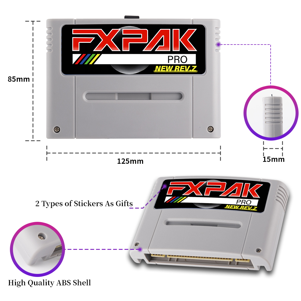 Ultima versione FXPAK Rev. Ver - Arcade Z recensione e prezzo